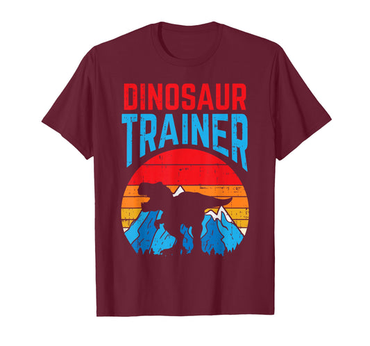 Dinosaur Trainer T-Rex Funny Easy Halloween Costume Boys T-Shirt