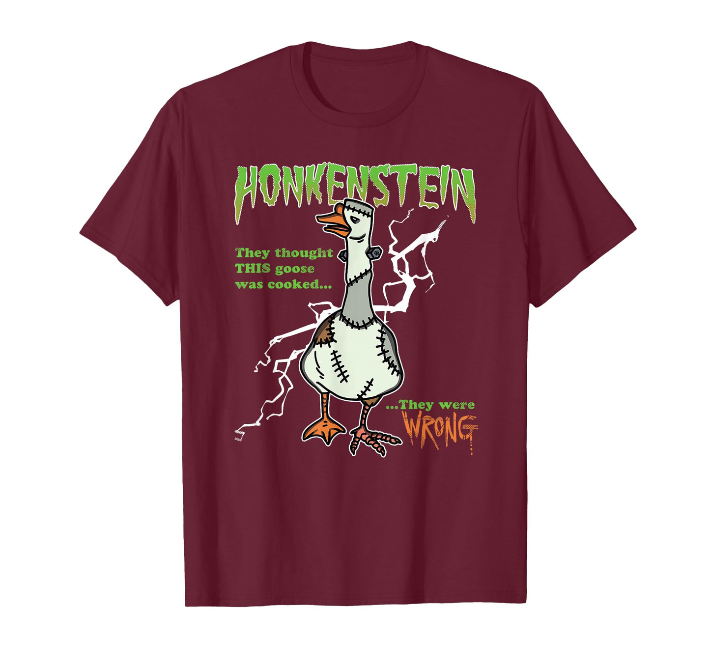 Honkenstein Funny Halloween Goose Meme Honkus Ponkus Parody T-Shirt