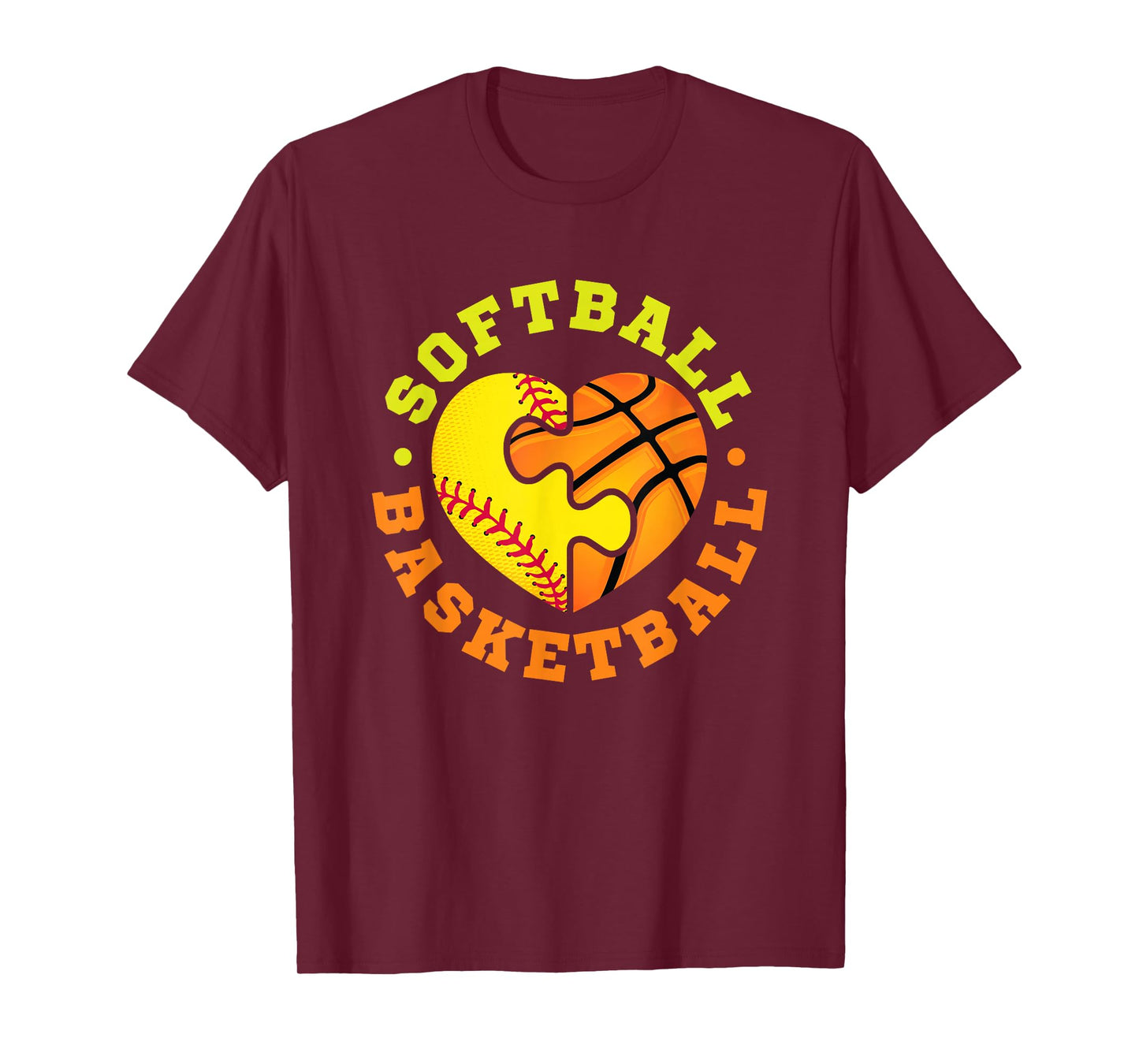 Softball Basketball T-Shirt