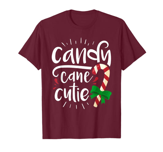 Candy Cane Cutie Christmas Stocking Stuffer Gift T-Shirt