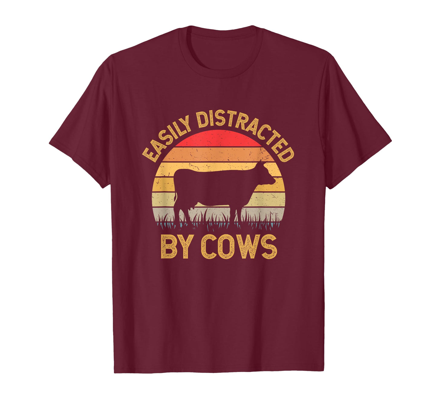 Easily Distracted By Cows T-Shirt