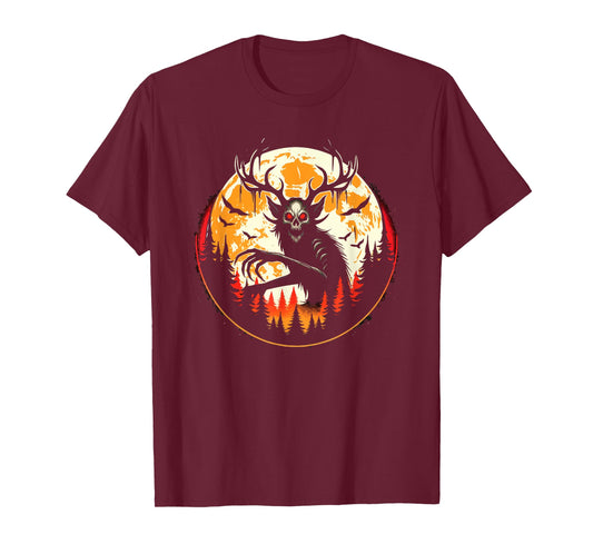 Wendigo Monster Legendary Creature Cryptozoology Cryptid T-Shirt