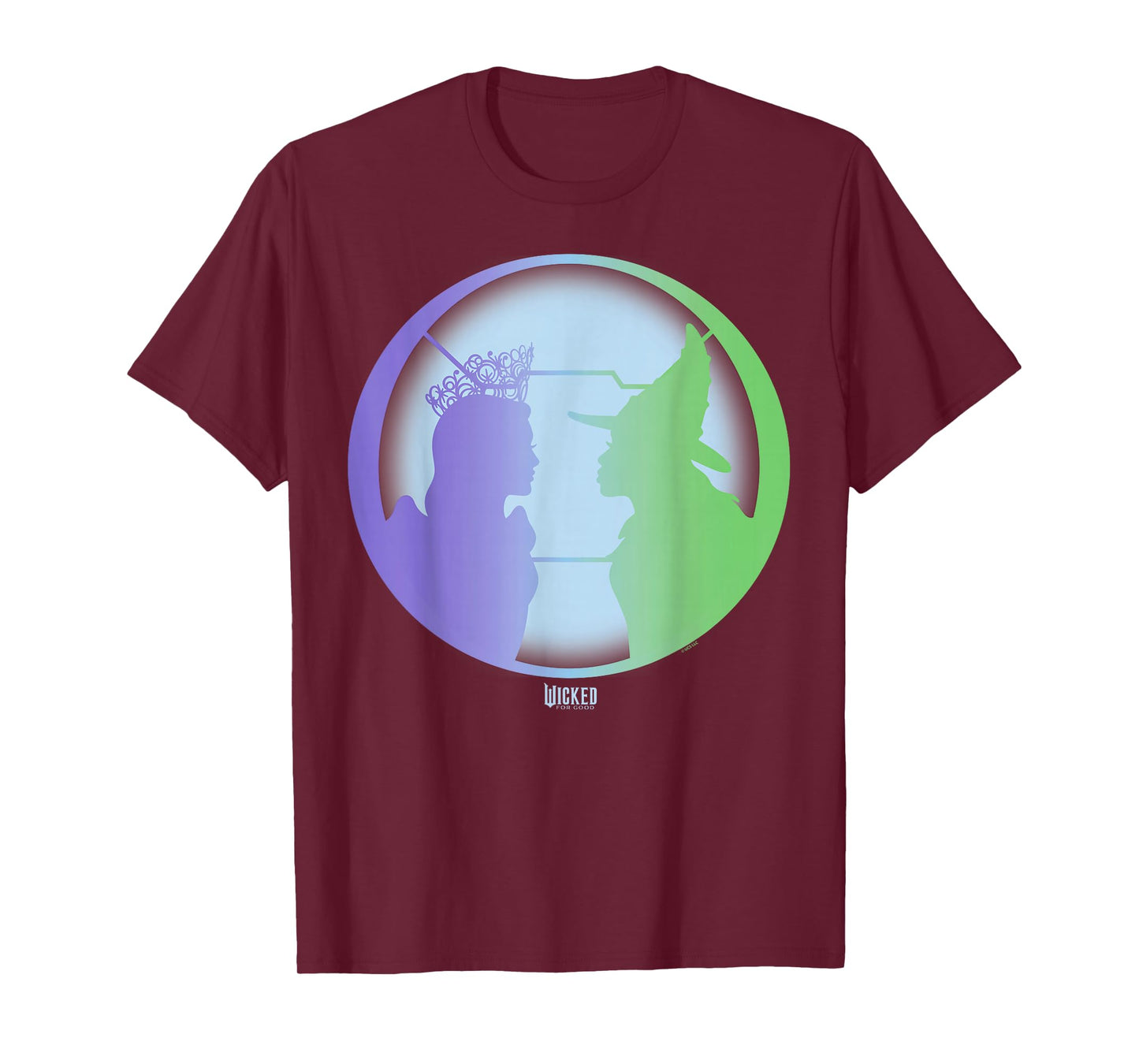 Wicked: for Good Glinda & Elphaba Face to Face T-Shirt