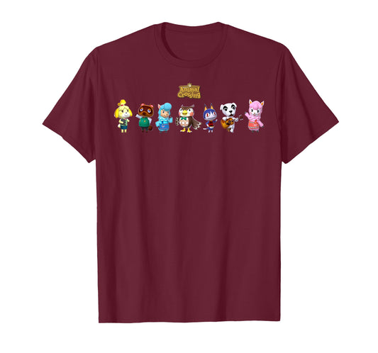 Animal Crossing Character Lineup T-Shirt