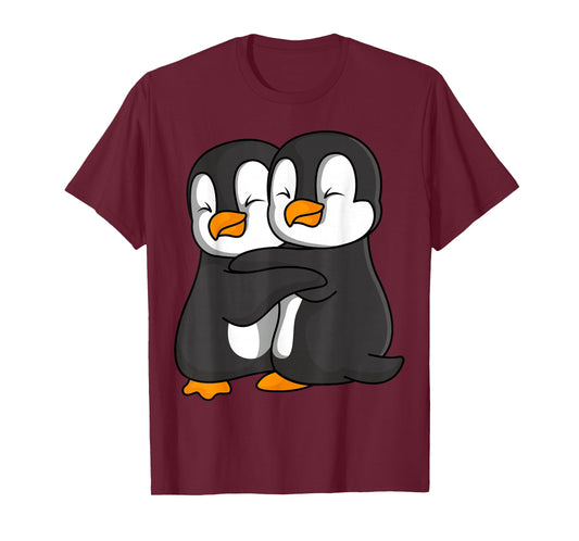 Penguin Lovers Penguin Children Girls Women T-Shirt