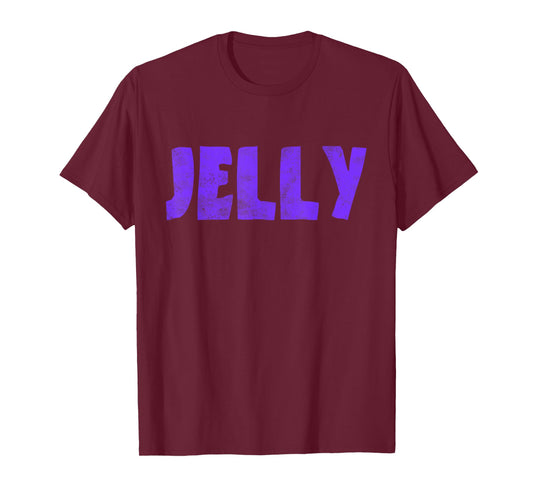 Jelly Funny Matching Couples Halloween Party Costume T-Shirt