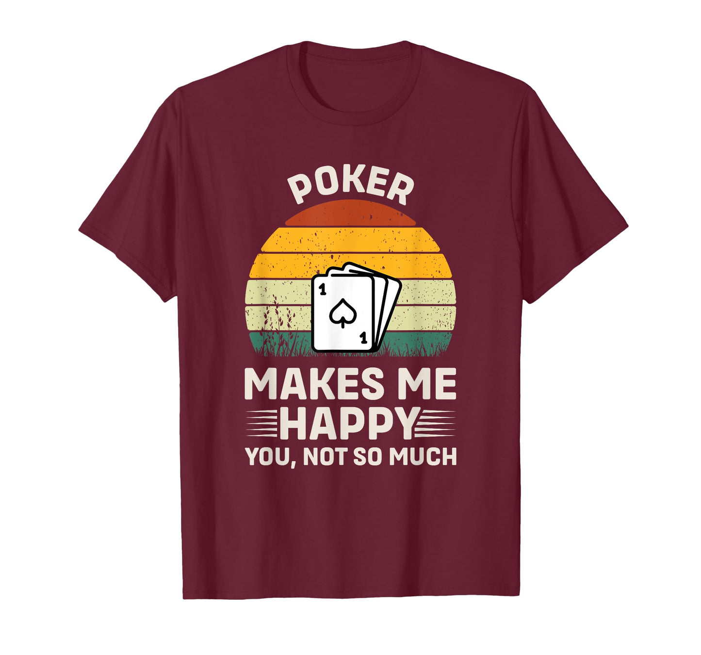 Funny Poker Card Player Casino Gambler Poker T-Shirt