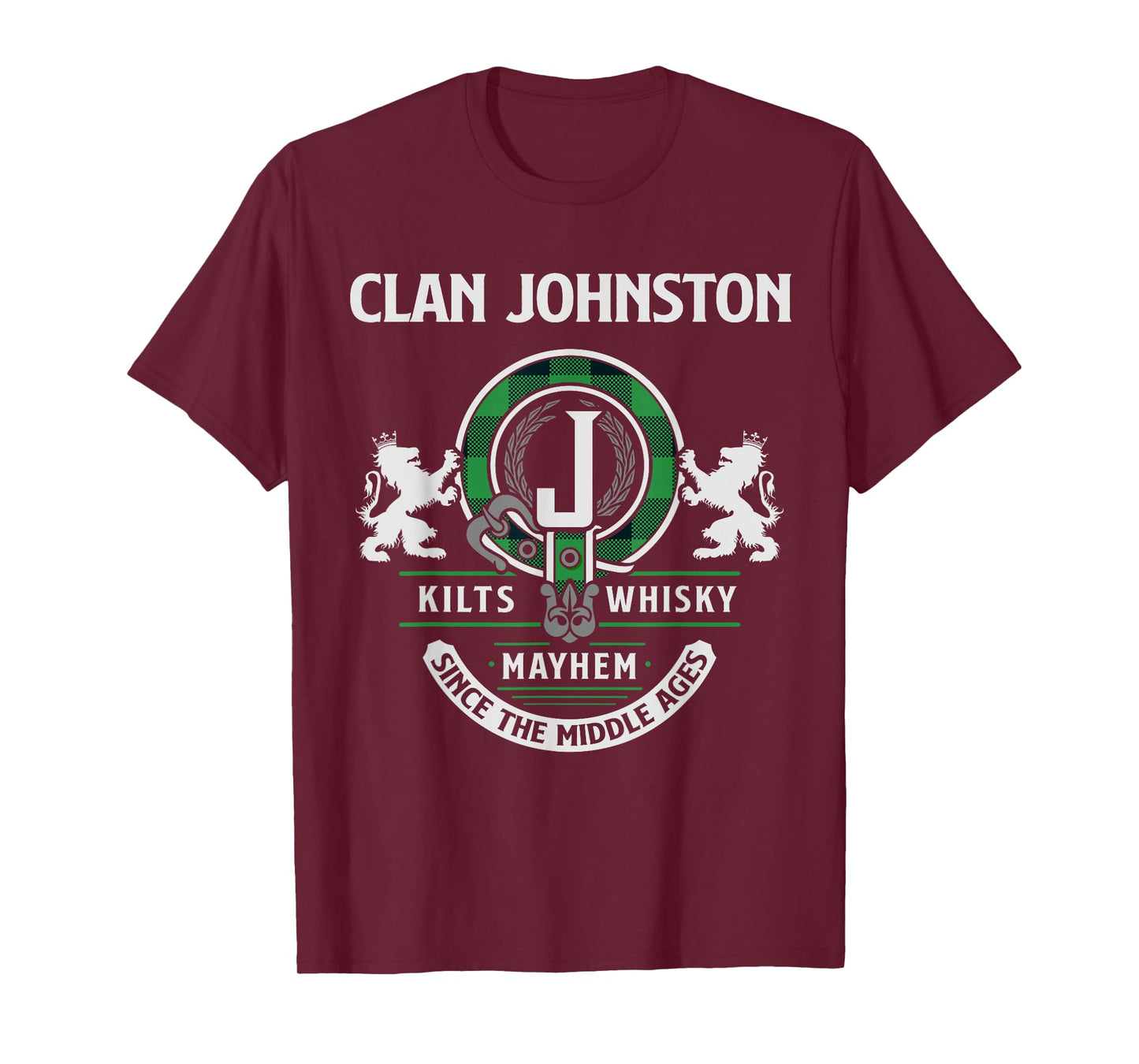 Clan Johnston Scottish Surname Family Highland Games T-Shirt