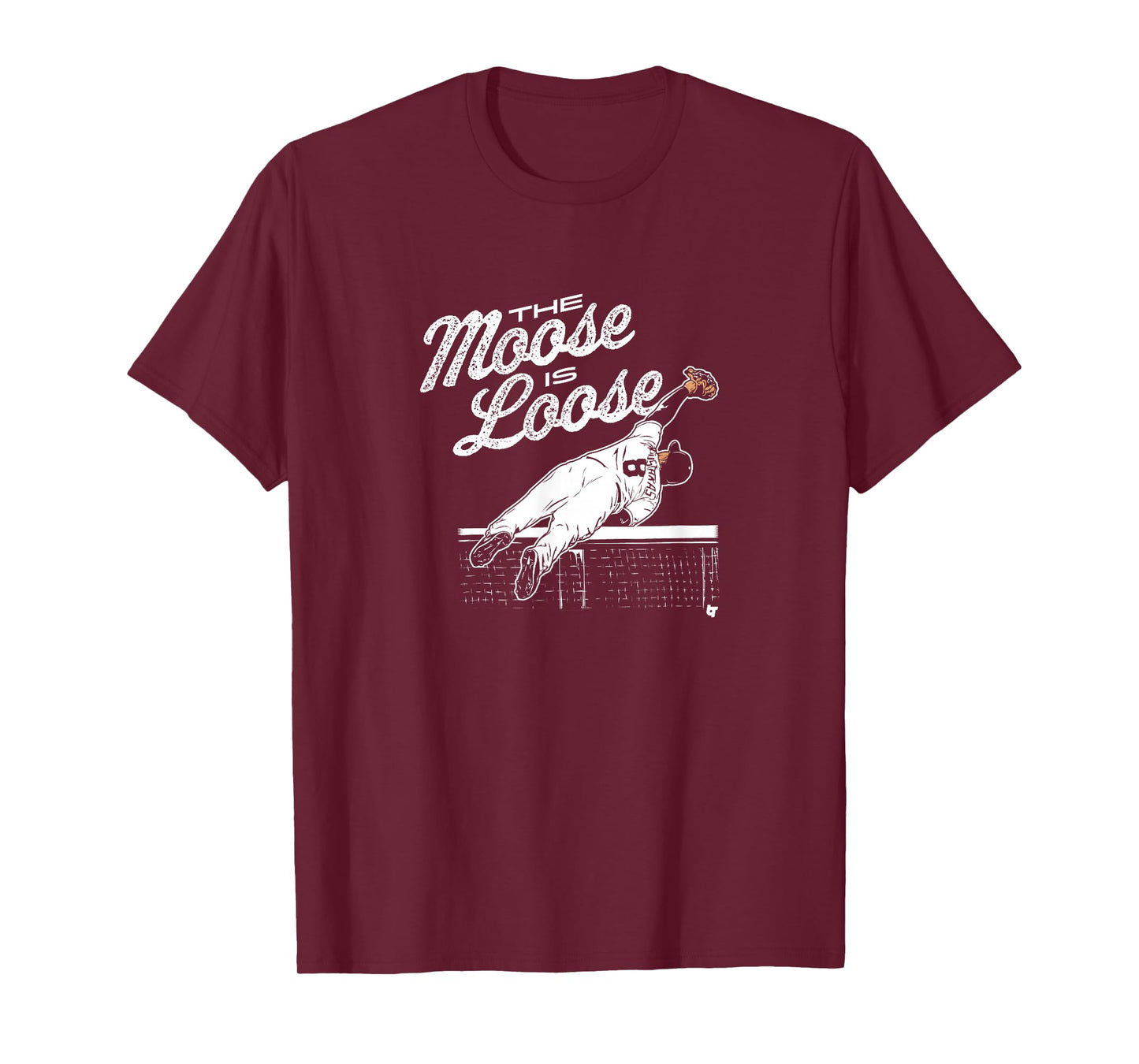 Mike Moustakas - The Moose is Loose - Kansas City Baseball T-Shirt