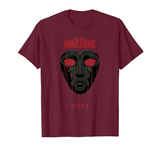 Call of Duty: Warzone Halloween Roze Dripping Blood Portrait T-Shirt