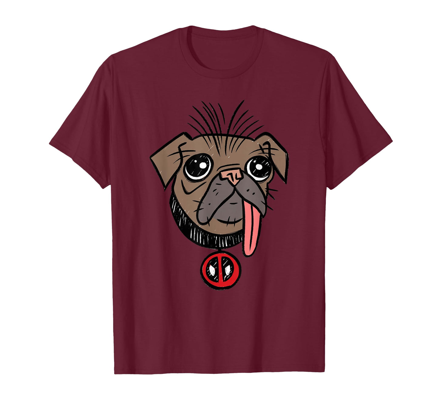 Marvel Studios Deadpool & Wolverine Dogpool Toony Big Head T-Shirt