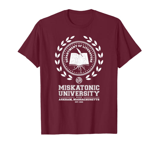Miskatonic University Cthulhu Mythos Necronomicon T-Shirt Small