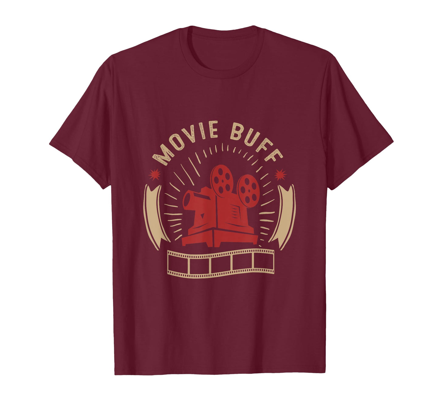 Movie Buff Vintage Cinema T-Shirt