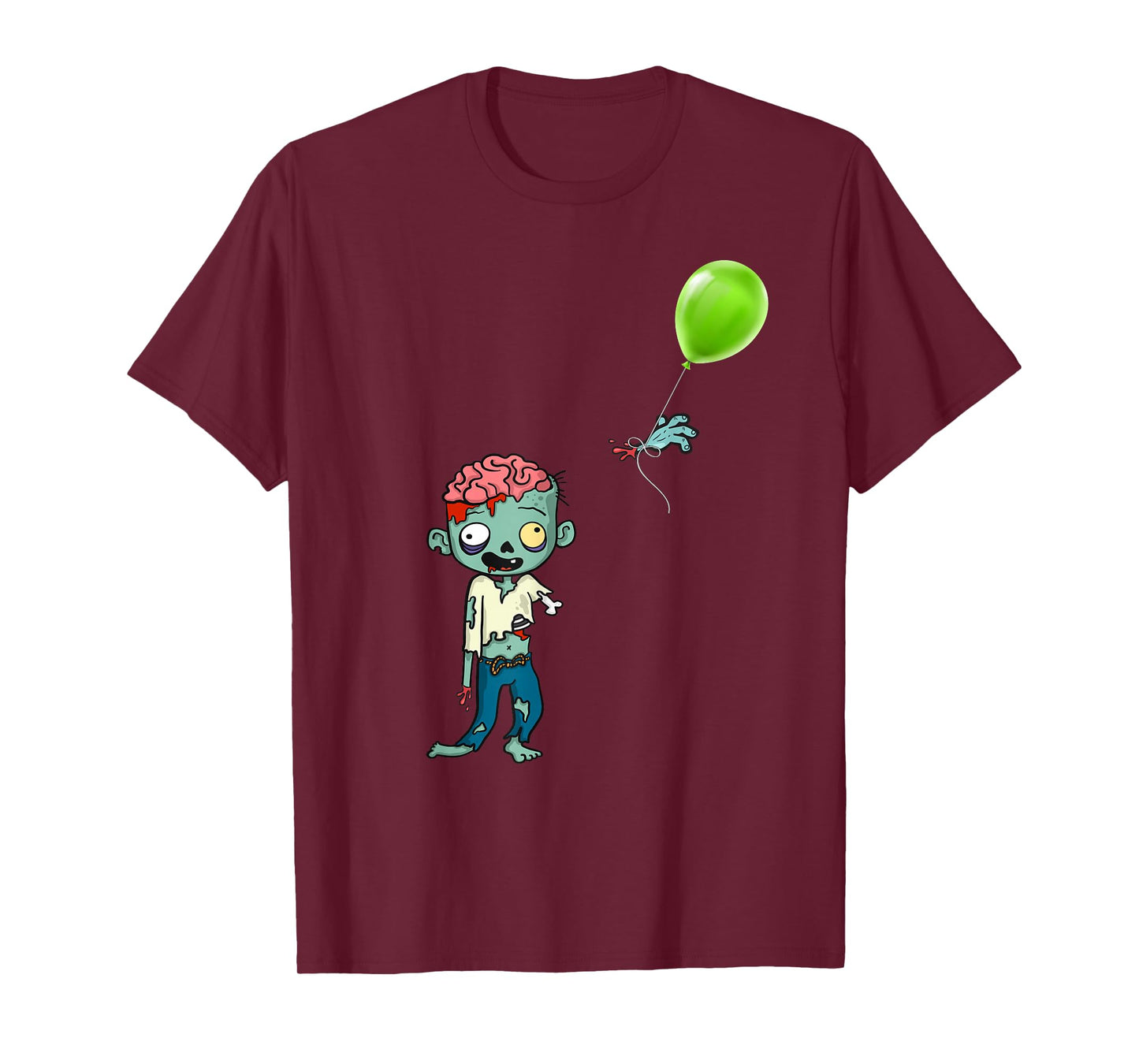 Zombie Birthday Balloon - Funny Cute Zombie Shirt T-Shirt