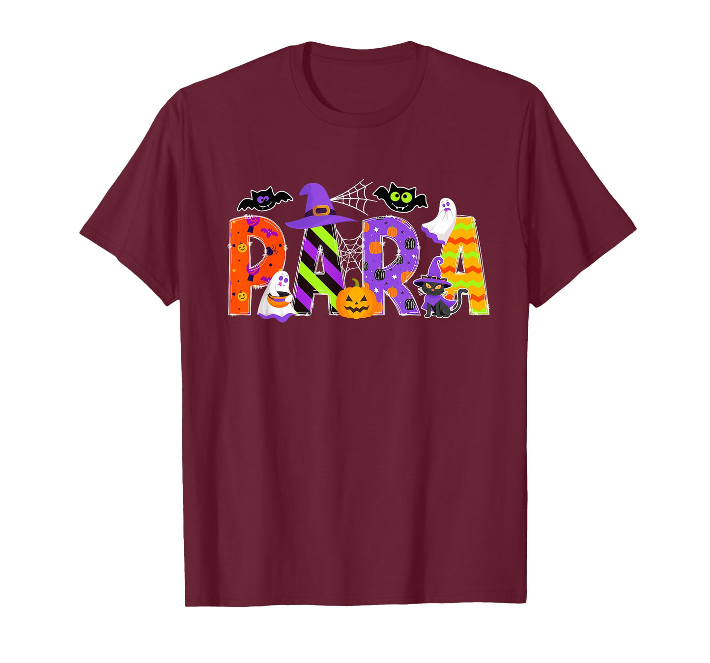 Spooky Para Halloween Paraprofessional T-Shirt