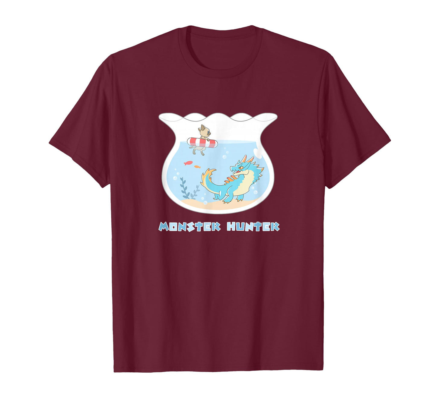 Monster Hunter Lagiacrus & Felyne FP T-Shirt
