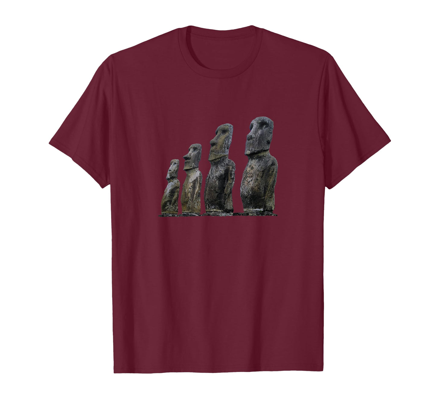 Easter Island Moai Statue Monolith World Mystery T-Shirt