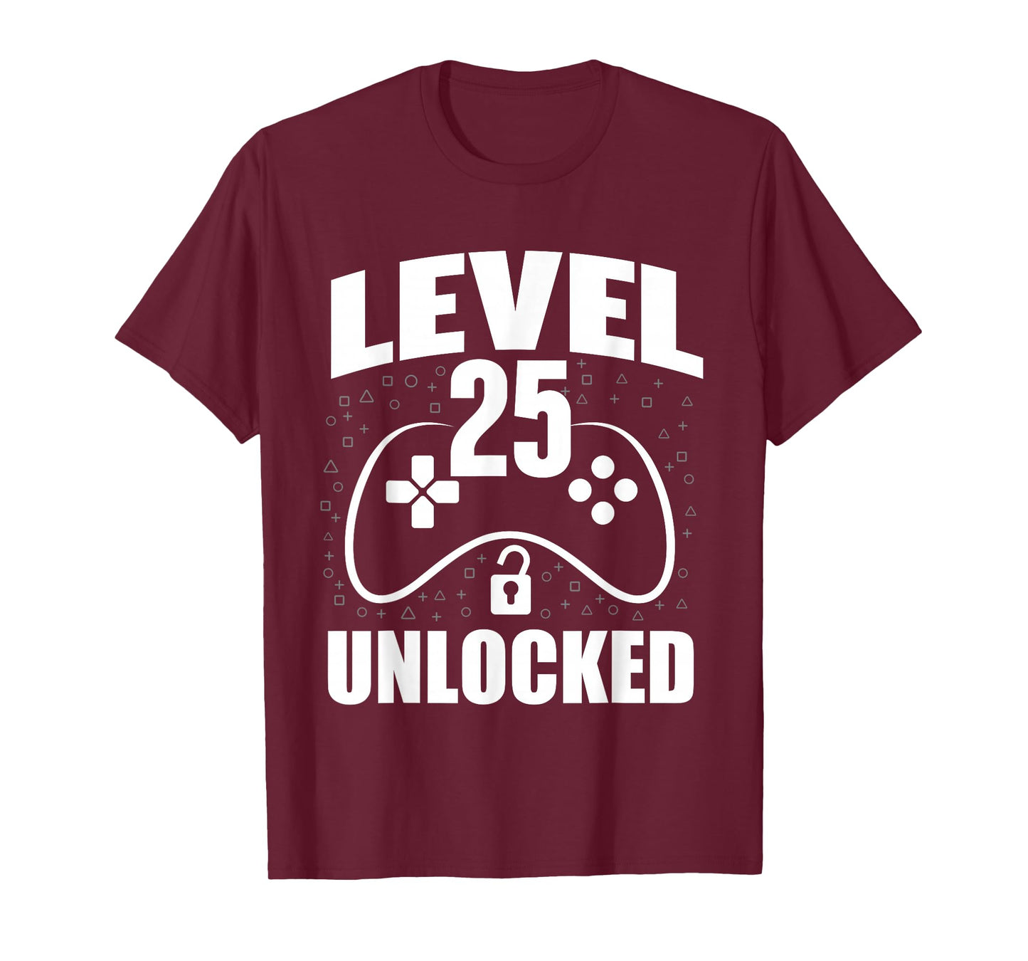25th Birthday Gaming Gamer 25 Years Old Bday T-Shirt