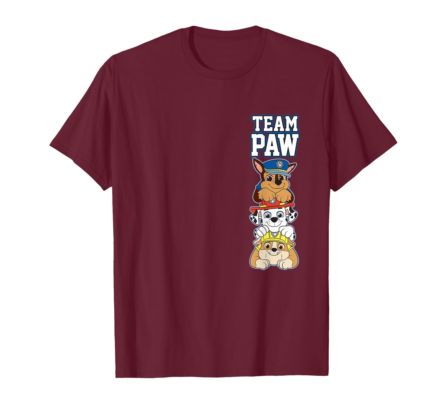 Paw Patrol Team Paw Pup Stack With Smiles T-Shirt