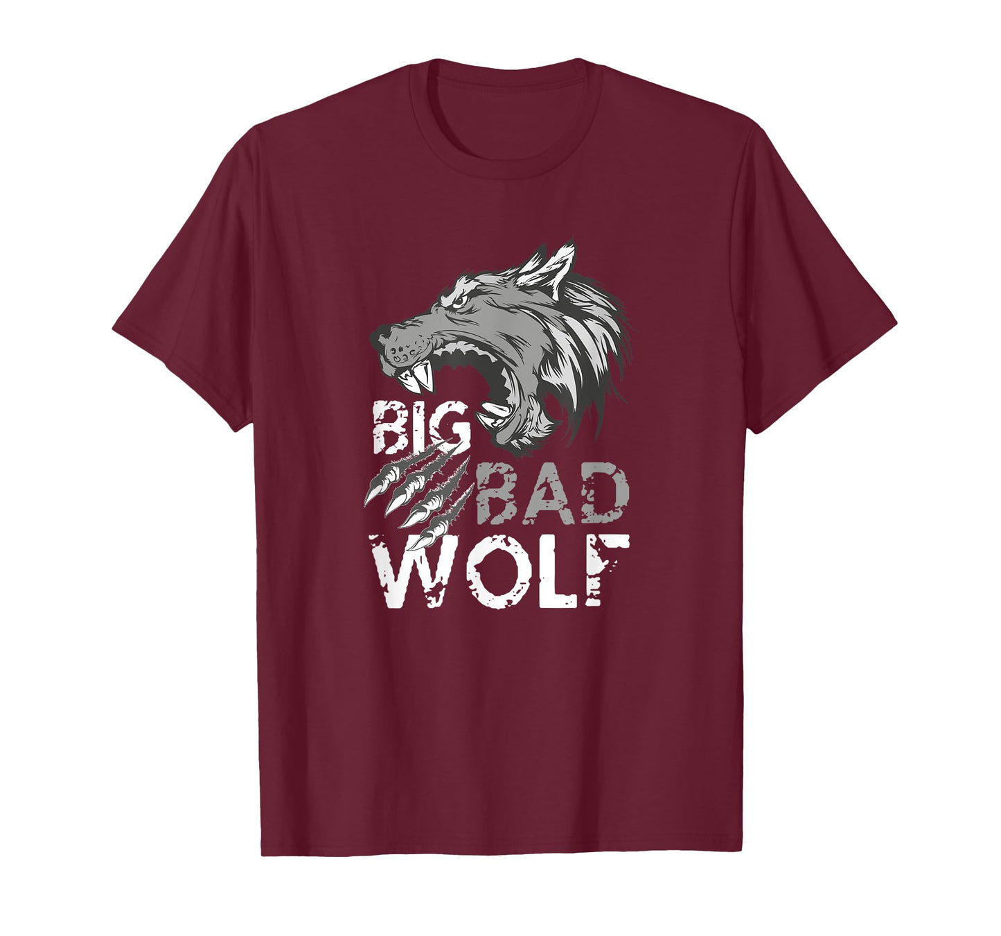 Big Bad Wolf Claw Marks T-Shirt