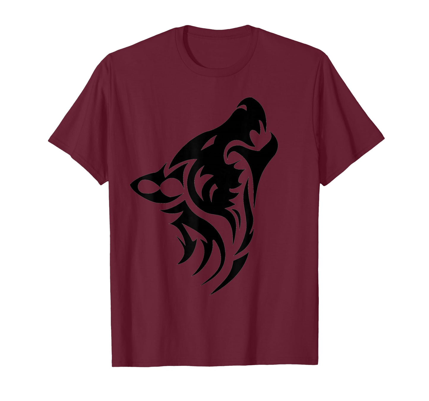 Wild Wolf Pack Team - Retro Vintage Wildlife Lone Black Wolf T-Shirt