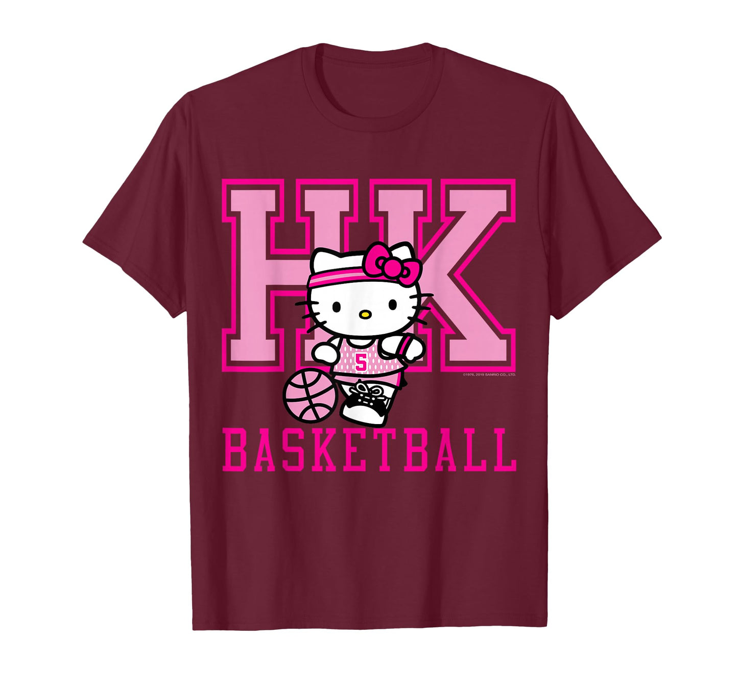 Hello Kitty Basketball Sports Athlete Tee Shirt T-Shirt