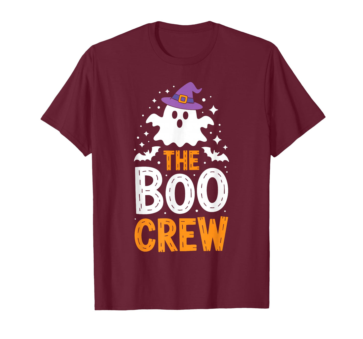The Boo Crew Shirt Matching Men Women Kids Halloween Costume T-Shirt