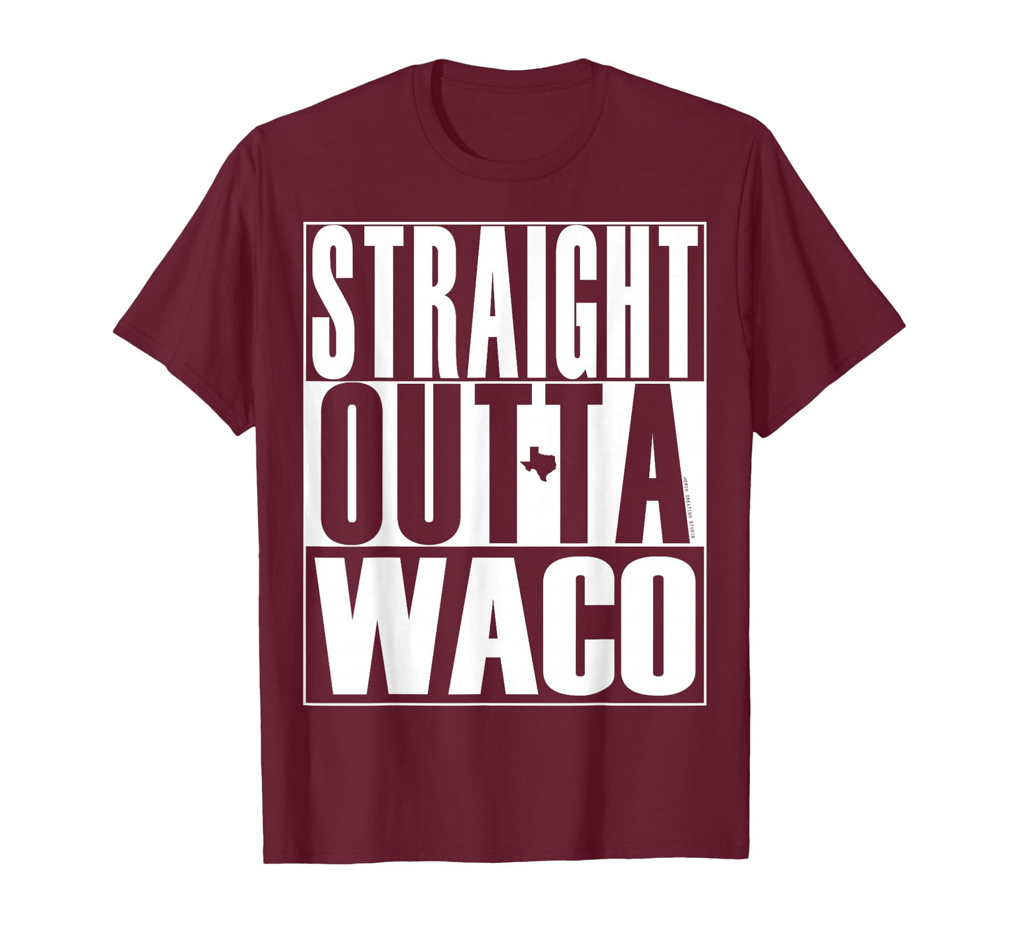 Straight Outta Waco by Merch Creation Studio T-Shirt