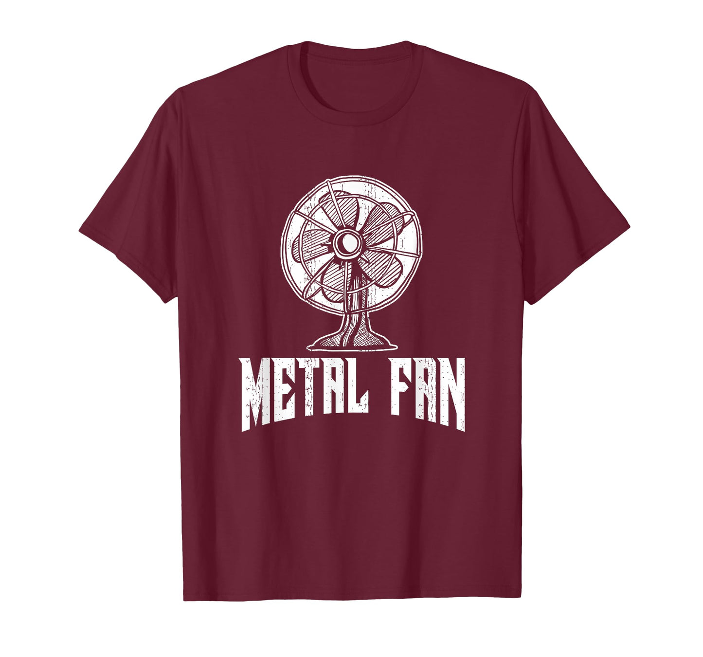 Metal Fan Funny Ventilator Rock & Heavy Metal Fun T-Shirt