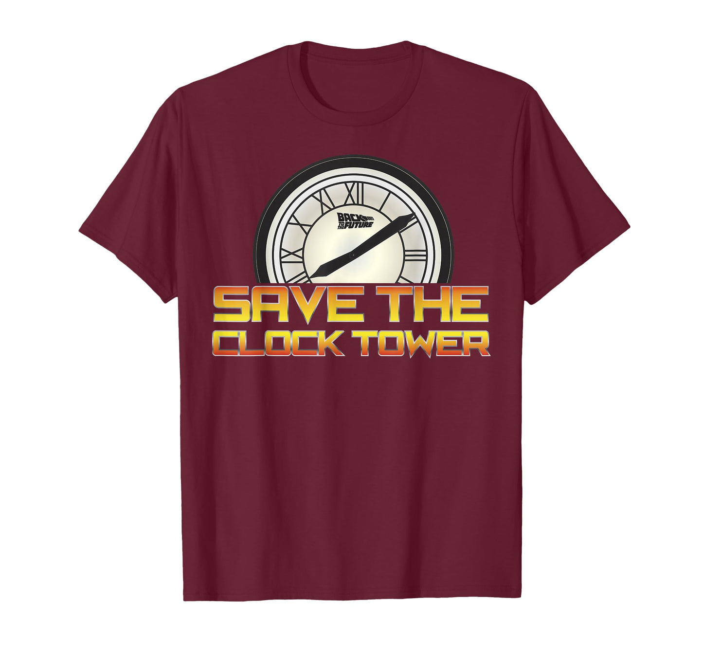 Back to The Future Save The Clock Tower T-Shirt