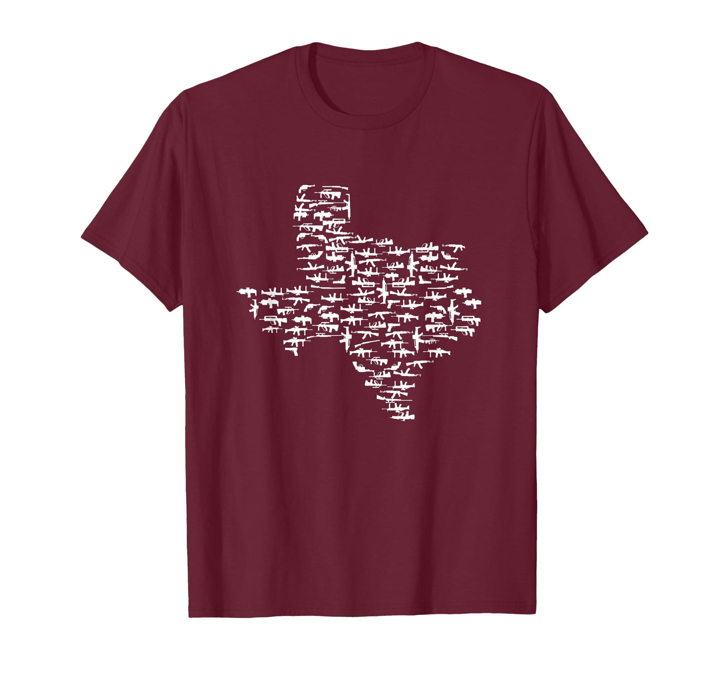 State of Texas Made Out of Guns T-Shirt