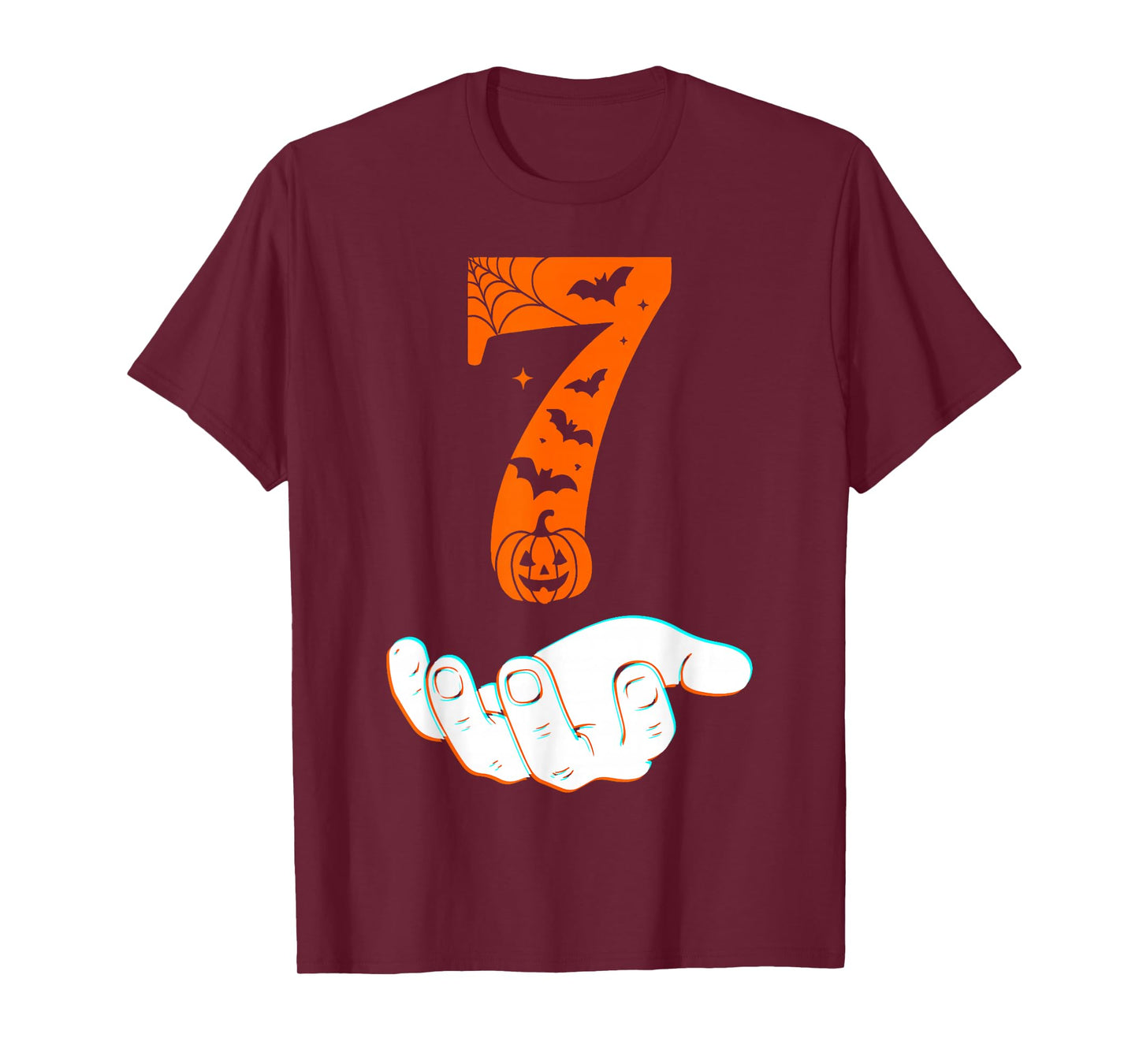 Number 7 Matching 67 Meme Halloween Costume Men Women Kids T-Shirt