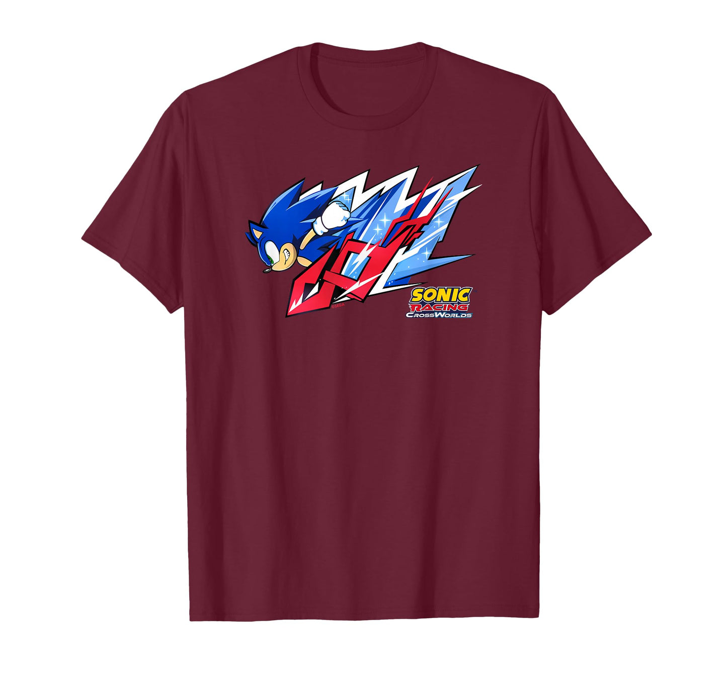 Sonic Racing CrossWorlds - Sonic Decal T-Shirt