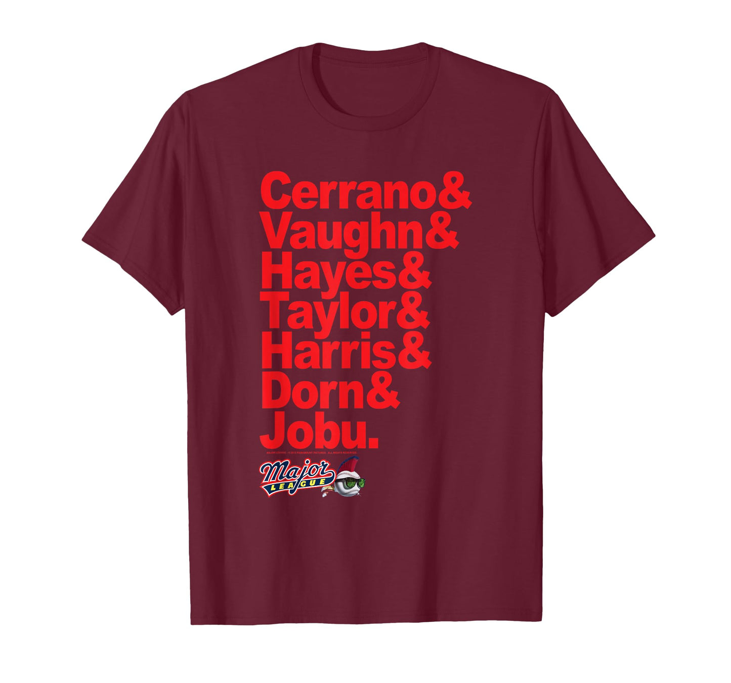 Major League Team Roster T-Shirt