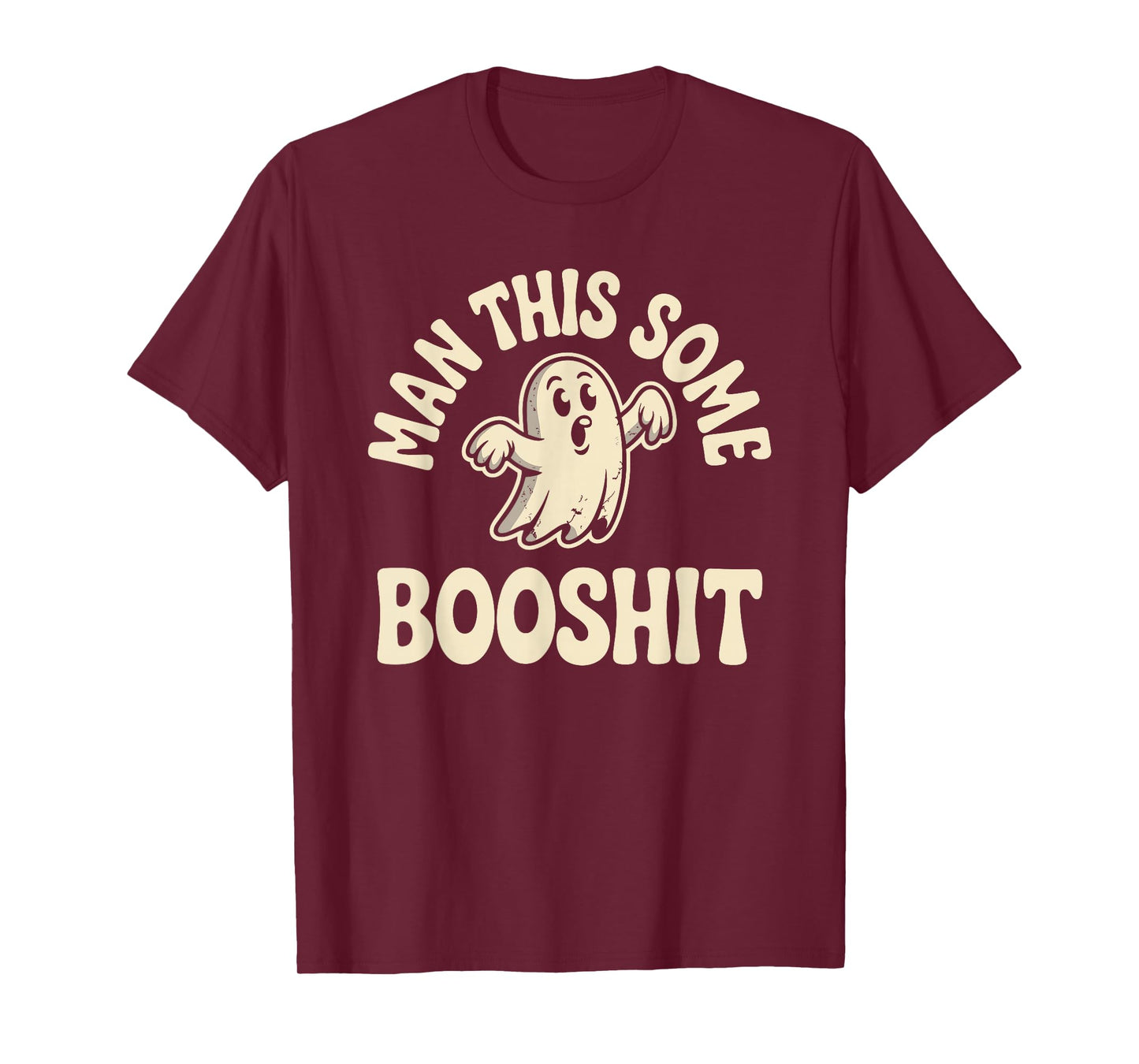 Man This Some Booshit Funny Halloween T-Shirt