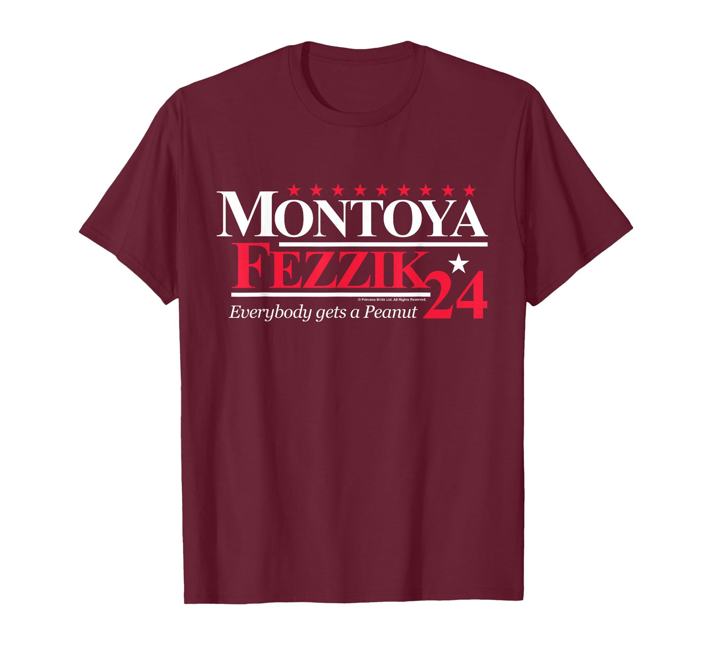 The Princess Bride Montoya and Fezzik for President 2024 T-Shirt