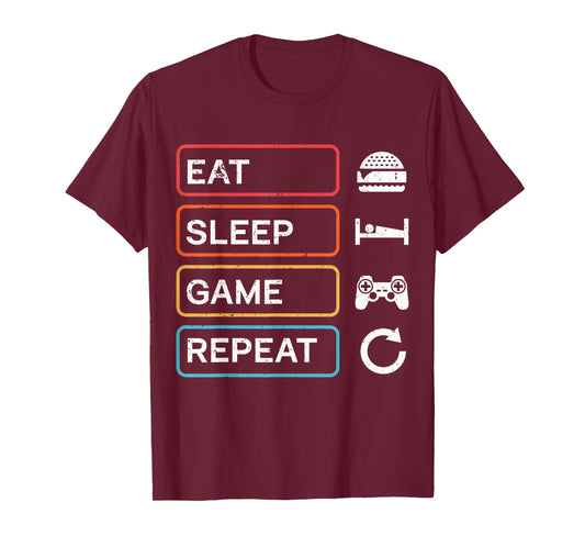 Eat, Sleep, Play, Repeat T-Shirt