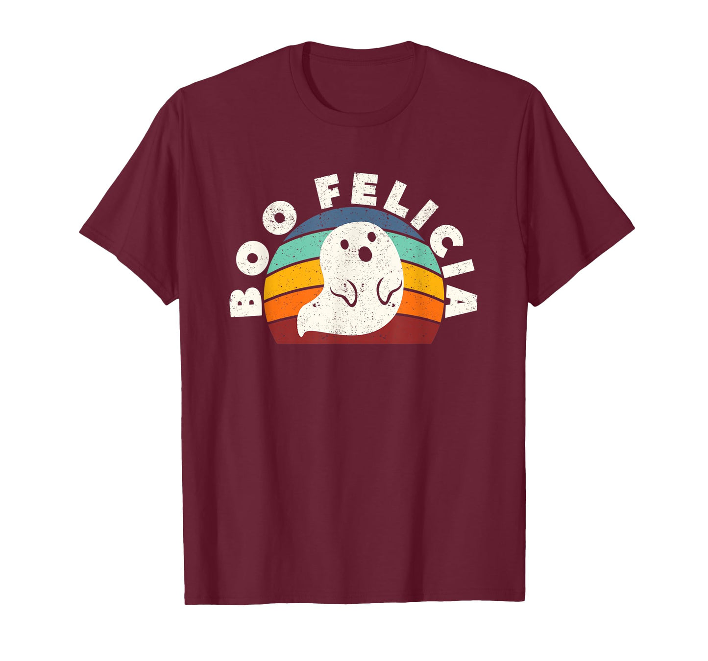 Ghost Funny Love Halloween Party Ghosts Homemade Boo Felicia T-Shirt