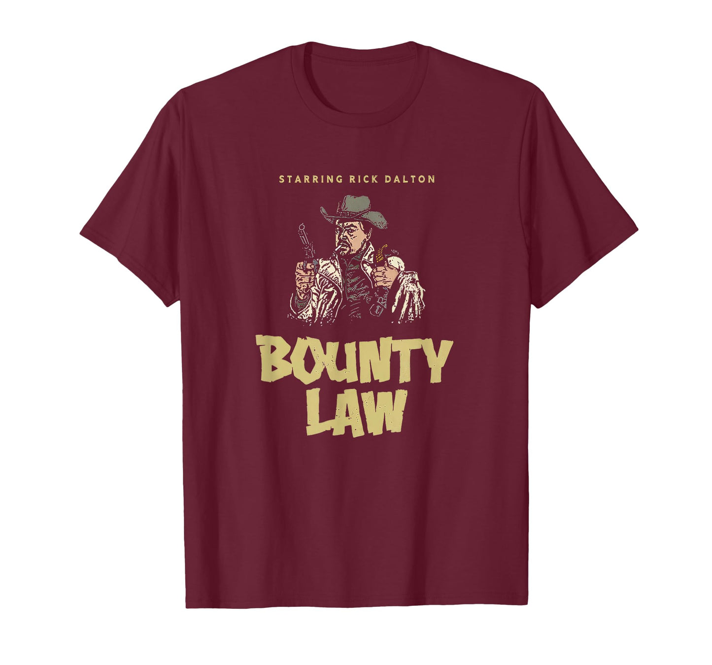 Bounty Law Retro Rick Dalton T-Shirt