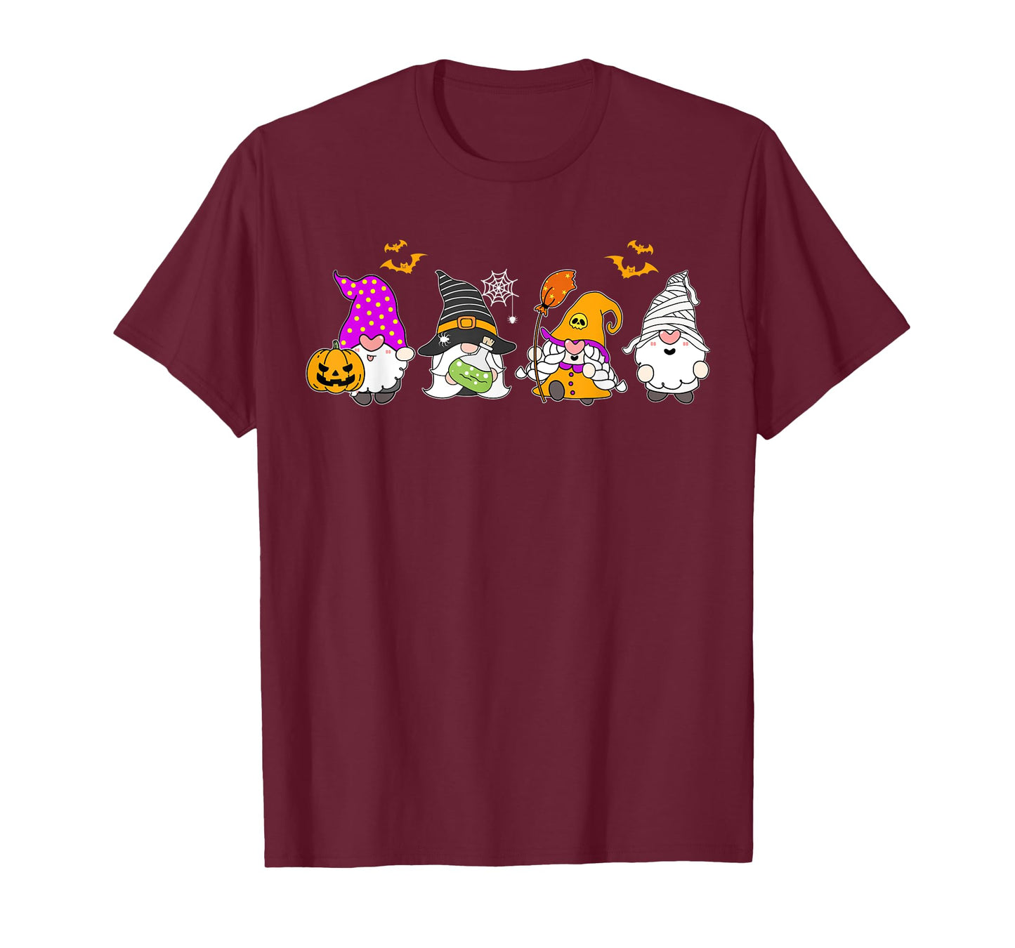 Gnome Halloween Shirts Women Halloween Gnomes Costume Kids T-Shirt