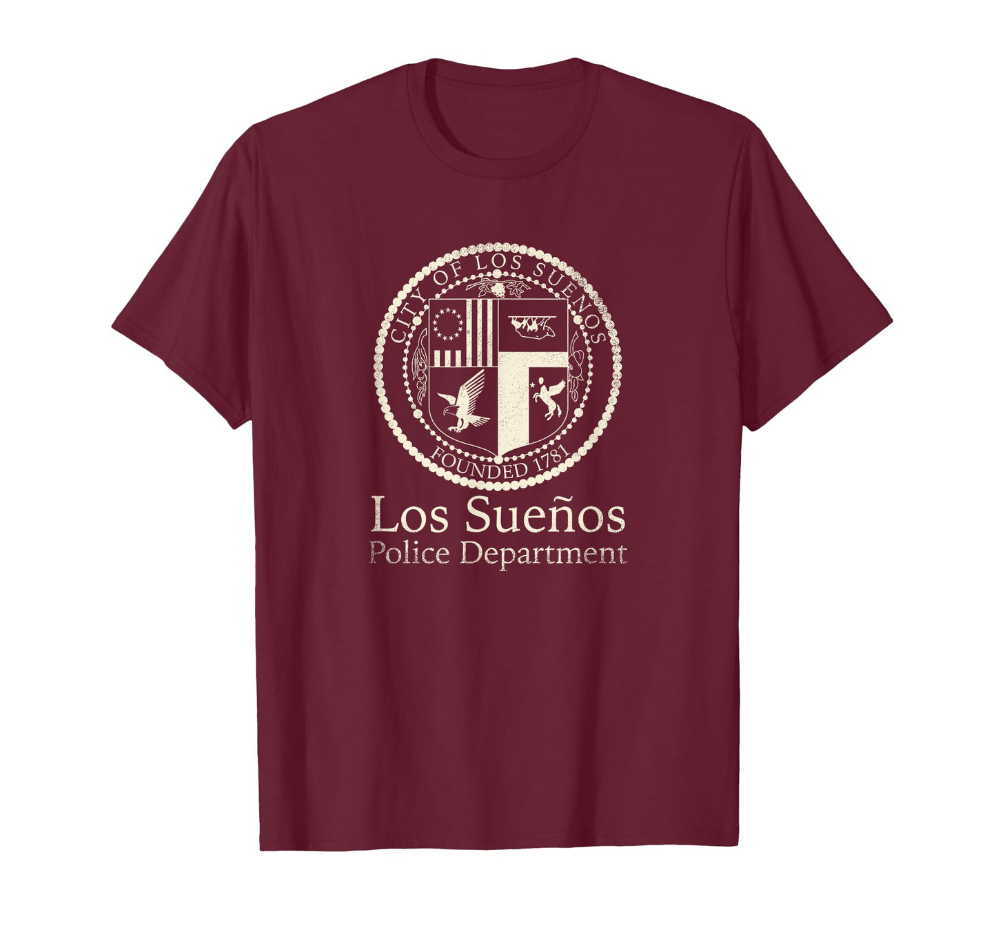 Los Suenos Police Dept Ready Or Not For Action Game SWAT T-Shirt