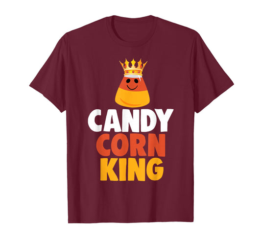 Candy Corn King Halloween Trick or Treat Gift T-Shirt