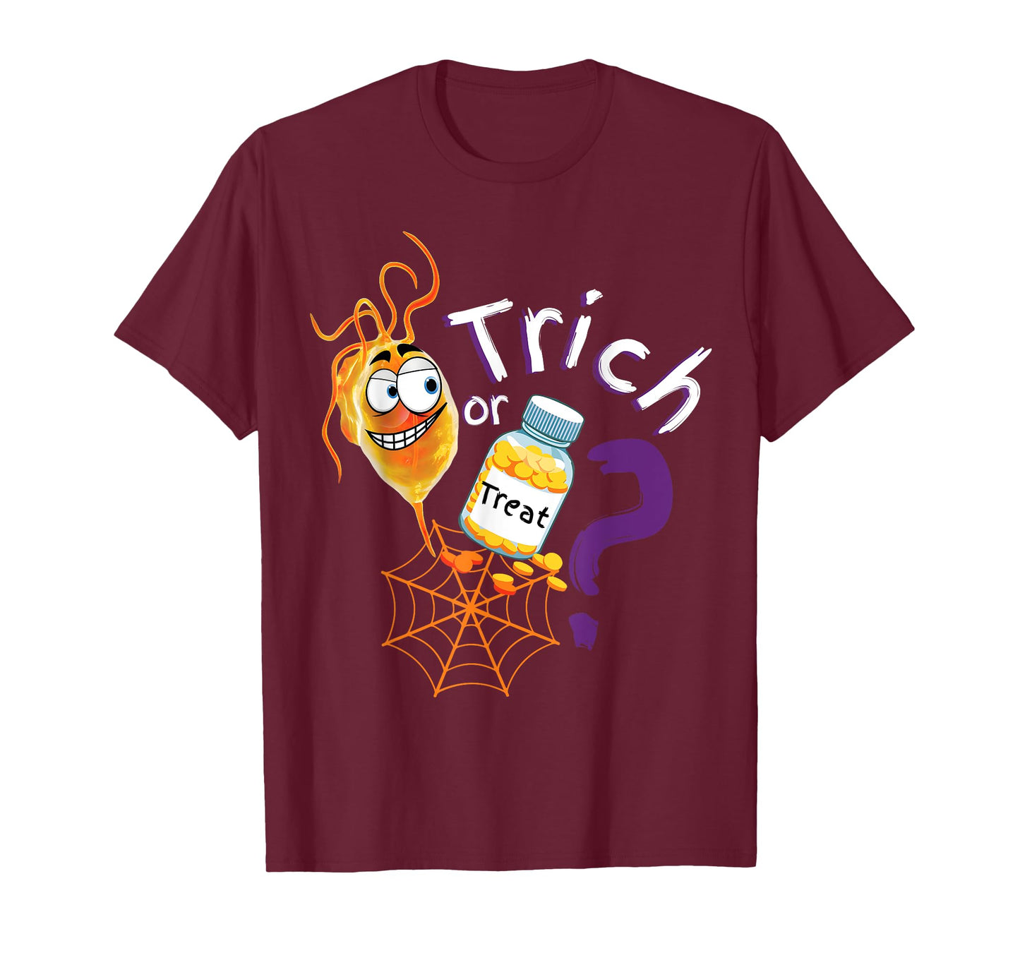 Trick Or Treat Spooky Medical Student Ed Nurse Doctor T-Shirt