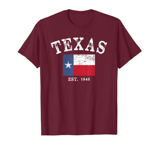 Distressed Texas State Flag T-Shirt