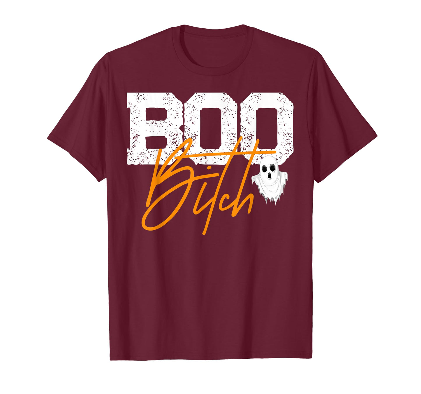 Boo Bitch ghost vintage distressed Halloween humor T-Shirt