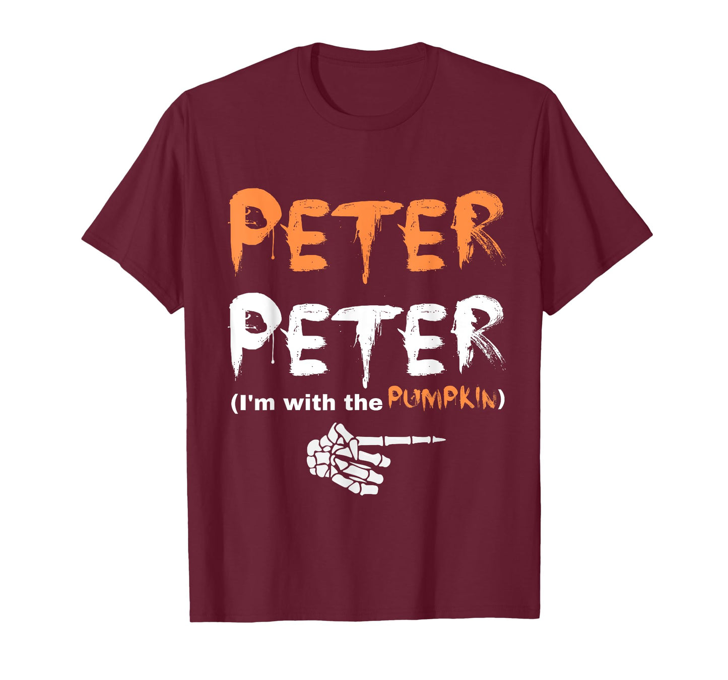 Peter Pumpkin Eater Halloween Matching Couples Costume T-Shirt