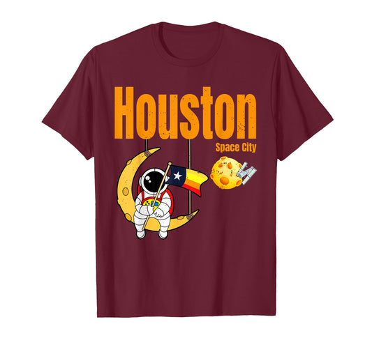 Houston Space City Astronaut T-Shirt