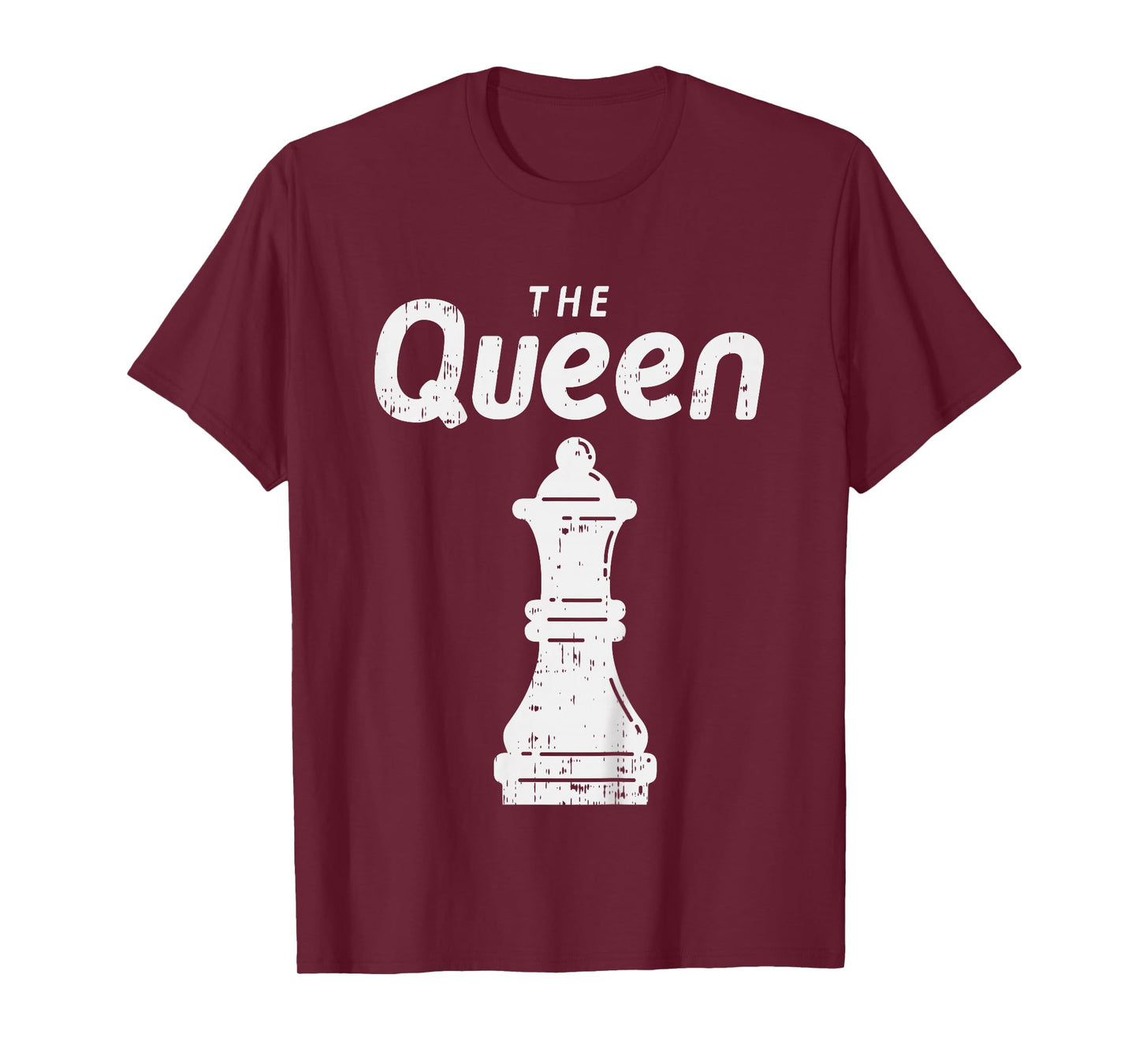 Kids Chess Piece The Queen Shirt Halloween Group Matching Costume T-Shirt
