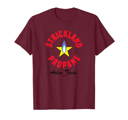 King of The Hill Strickland Propane Arlen Texas Vintage Logo T-Shirt