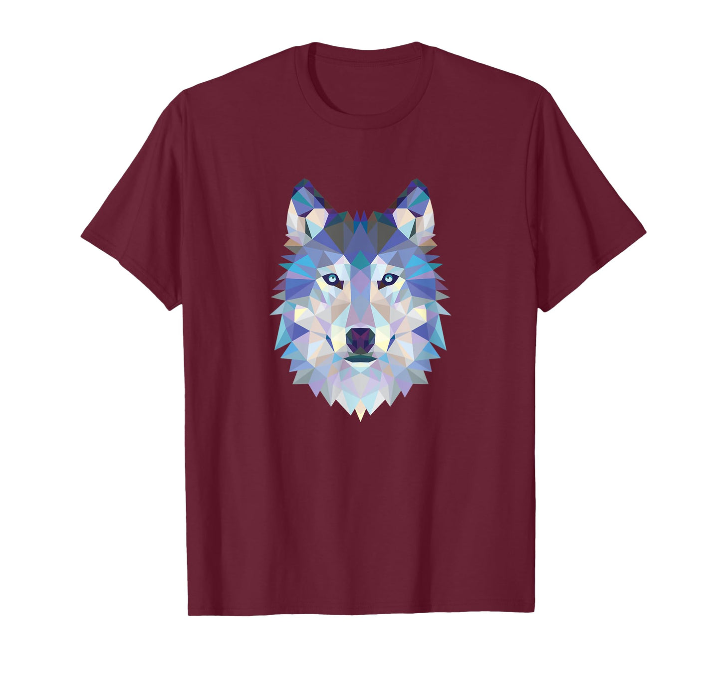 Wolf Wild Geometric Art Spirit Animal Gift for Wolves Fan T-Shirt